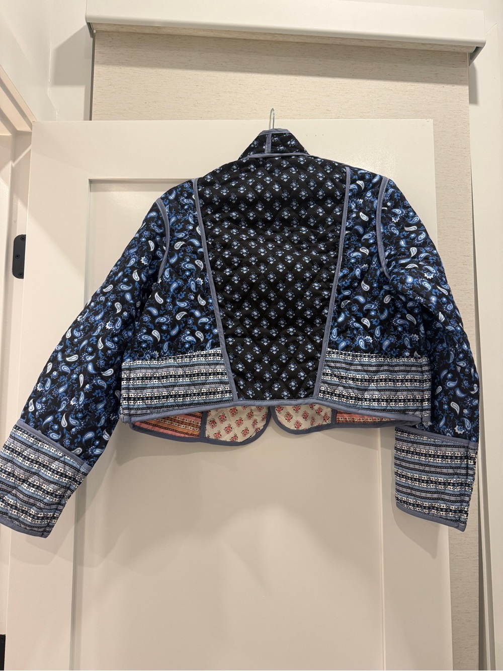 Reversible quilted jacket